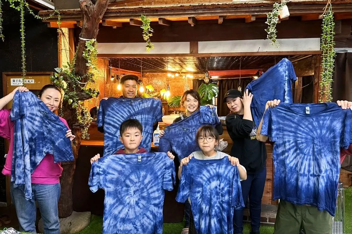 藍染体験専門スタッフ