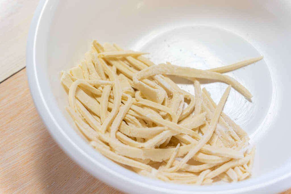 二郎系うどん　体験　河口湖