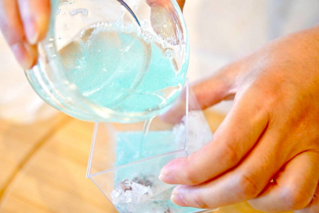 宝石石鹸作り体験